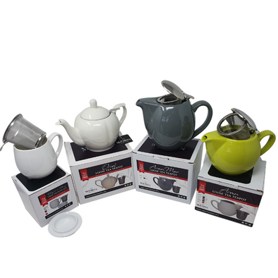 Our McEntee's Filter Tea Pots and Filter Mug Range