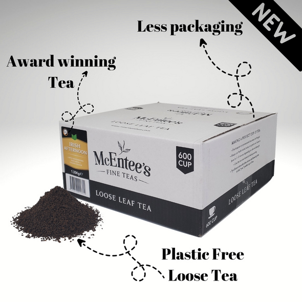 McEntees Irish Afternoon Blend Tea - 1.35 kg Catering Box