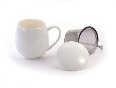 McEntee's Tea infuser mug with lid