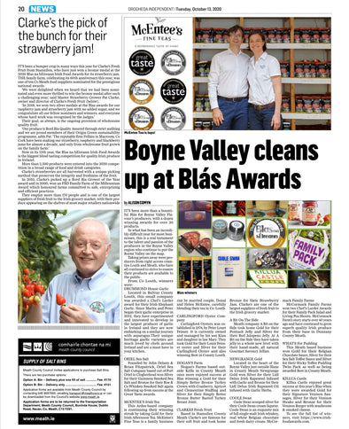 Boyne Valley Cleans up at Blas Awards