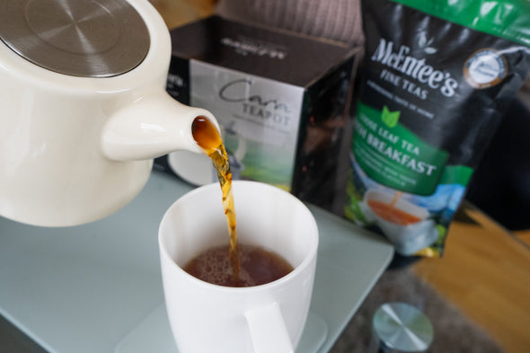 McEntee's Irish Breakfast Blend with McEntee's Cara Infuser Teapot