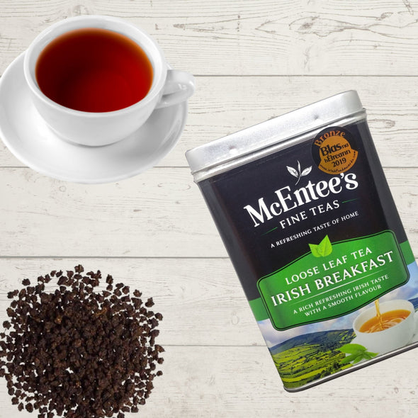 McEntee's Tea, loser Tee, Irish Breakfast Tea, 500 g, Blechdose