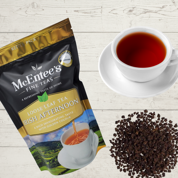 Afternoon Blend Irish Tea 250g pouch, Loose Tea, Blended in Ireland