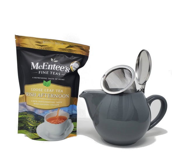 Irish Afternoon Tea with Aran Teapot Gift set - Tea for two