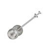 Push Handle Tea strainer - Push Ball-shaped stainless steel tea infuser